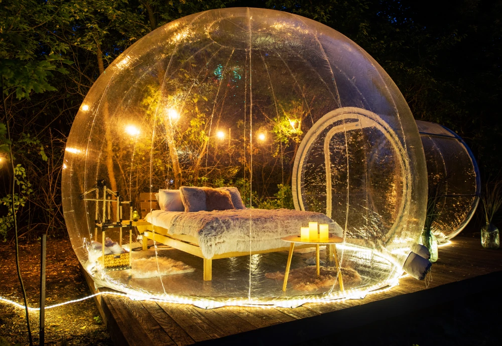 bubble pop up tent